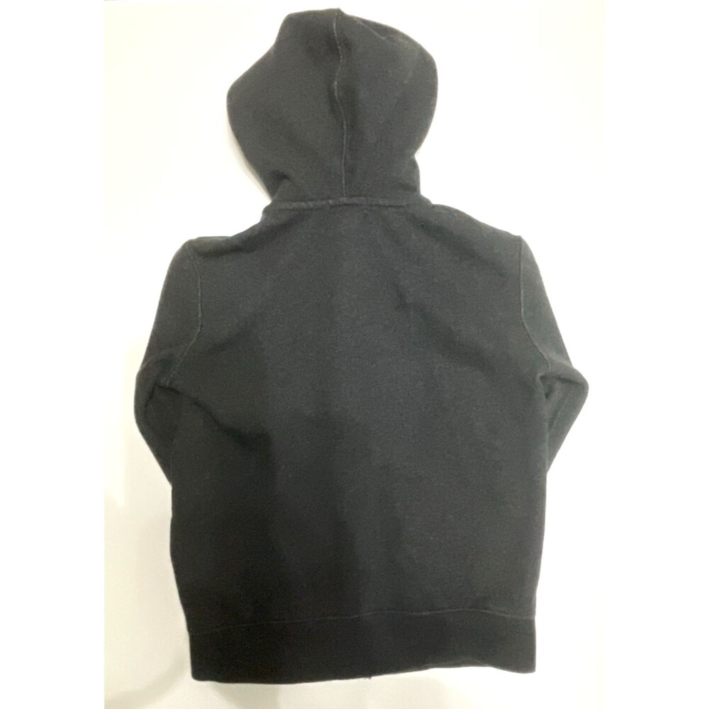 Polo Ralph Lauren Boys Hoodie Jacket Dark Gray Embroidered Pony Full Zip Size 6 - Picture 2 of 8